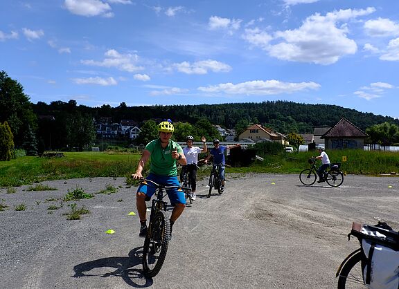 Radspass: Verkehrssicherheitstraining in der Gruppe macht Freude