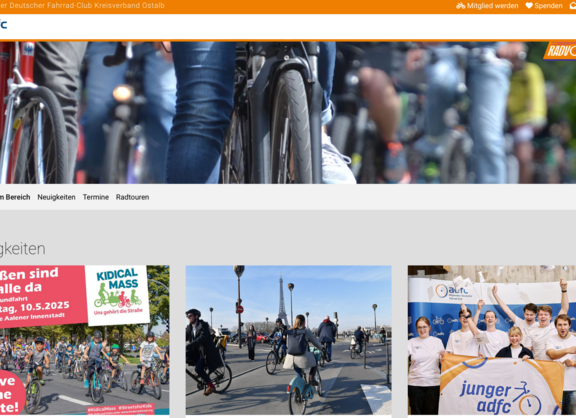 Beispielbild für das Layout der Webseite